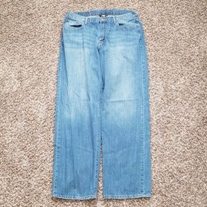 Lucky Brand Jeans 38 x 32 Oiler Bootleg 181